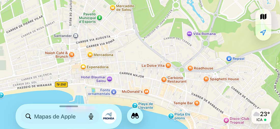 Mapa ubicación edificio Ouiza